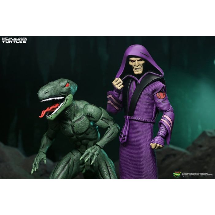 Teenage Mutant Ninja Turtles (Mirage Comics) Action Figure 2-Pack Daimyo Orkai & Raptor 18 cm