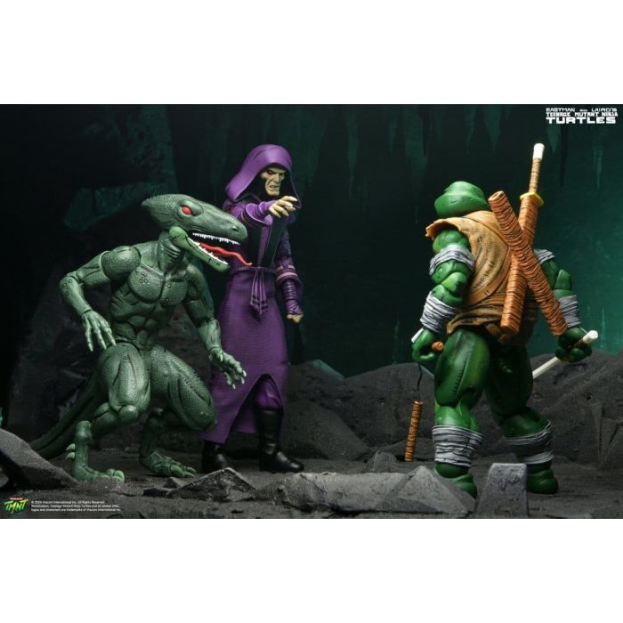 Teenage Mutant Ninja Turtles (Mirage Comics) Action Figure 2-Pack Daimyo Orkai & Raptor 18 cm