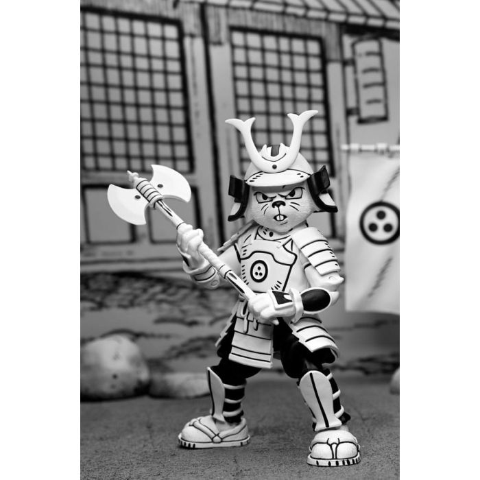 Usagi Yojimbo Action Figure Samurai Usagi Yojimbo Black & White Figure 18 cm