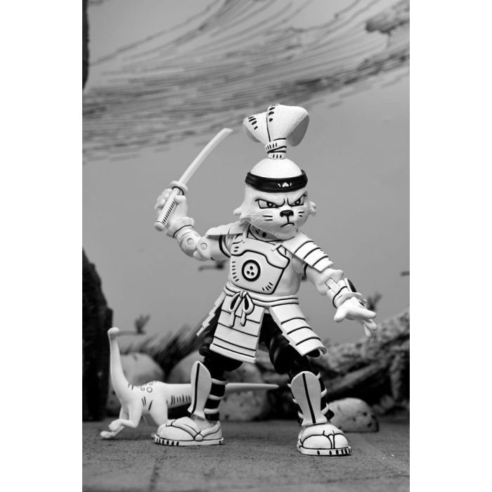 Usagi Yojimbo Action Figure Samurai Usagi Yojimbo Black & White Figure 18 cm