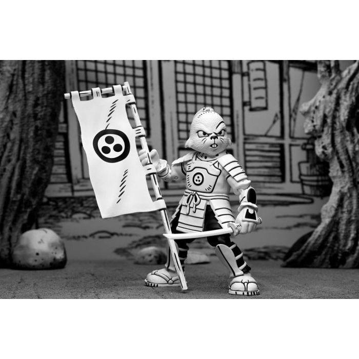 Usagi Yojimbo Action Figure Samurai Usagi Yojimbo Black & White Figure 18 cm
