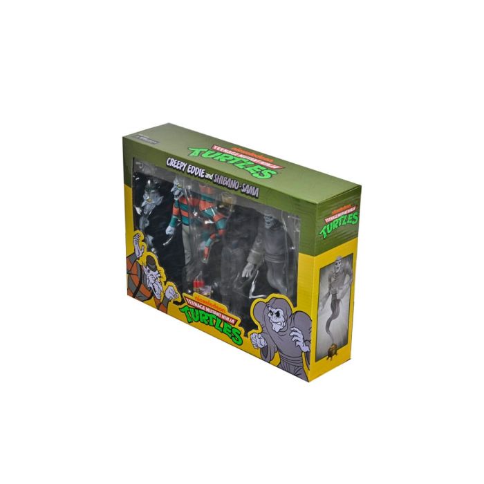 Teenage Mutant Ninja Turtles: Saturday Morning Adventures Action Figure 2-Pack Creepy Eddie & Shibano-Sama 17 cm