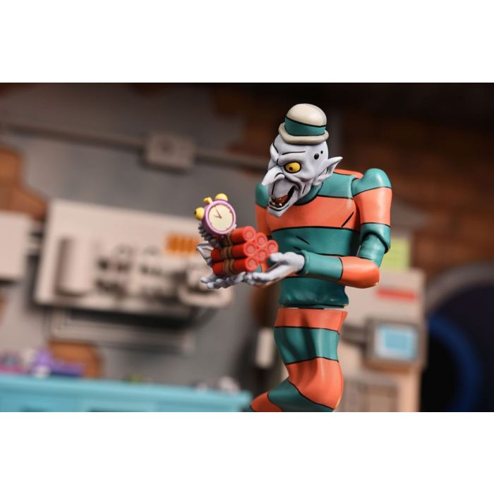 Teenage Mutant Ninja Turtles: Saturday Morning Adventures Action Figure 2-Pack Creepy Eddie & Shibano-Sama 17 cm