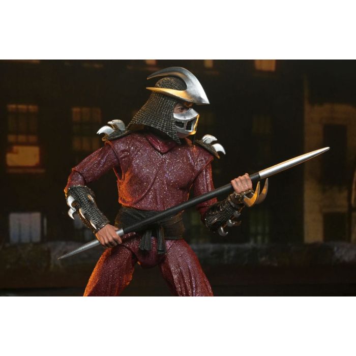 Teenage Mutant Ninja Turtles (1990 Movie) Action Figure Roof Top Battle Shredder vs Leo 18 cm         