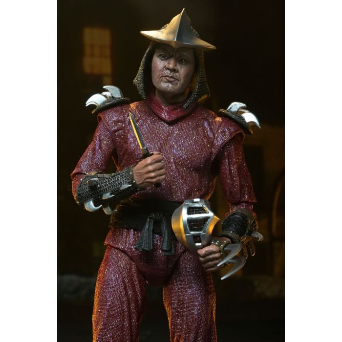 Teenage Mutant Ninja Turtles (1990 Movie) Action Figure Roof Top Battle Shredder vs Leo 18 cm         