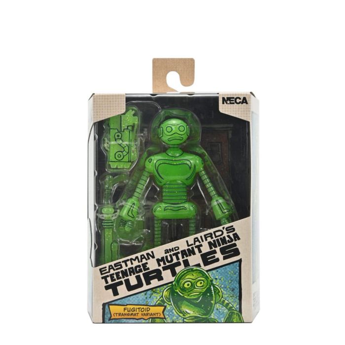Teenage Mutant Ninja Turtles (Mirage Comics) Action Figure Transmat Fugitoid GID 18 cm