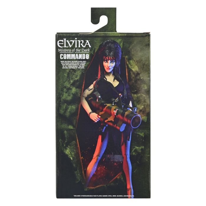 Elvira: Mistress of the Dark Clothed Action Figure Commando Elvira 20 cm        