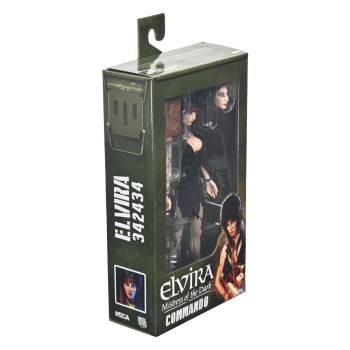 Elvira: Mistress of the Dark Clothed Action Figure Commando Elvira 20 cm        
