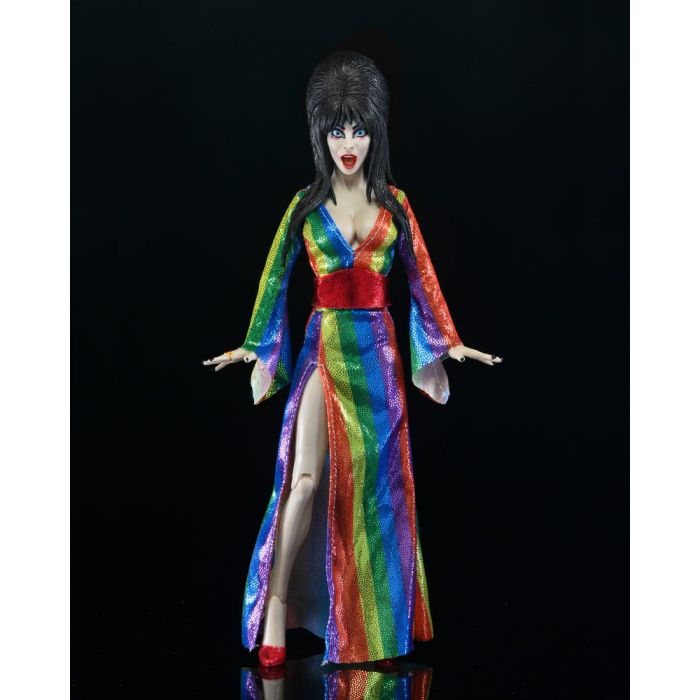 Elvira, Mistress of the Dark Clothed Action Figure Over the Rainbow Elvira 20 cm