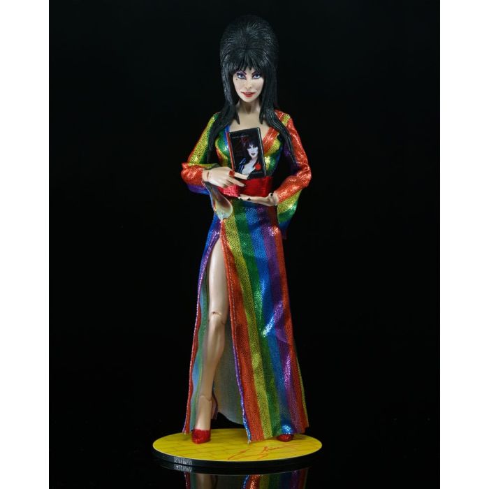 Elvira, Mistress of the Dark Clothed Action Figure Over the Rainbow Elvira 20 cm