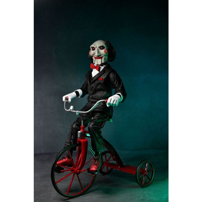 Saw Action Figure with Sound Billy with Tricyle 30 cm