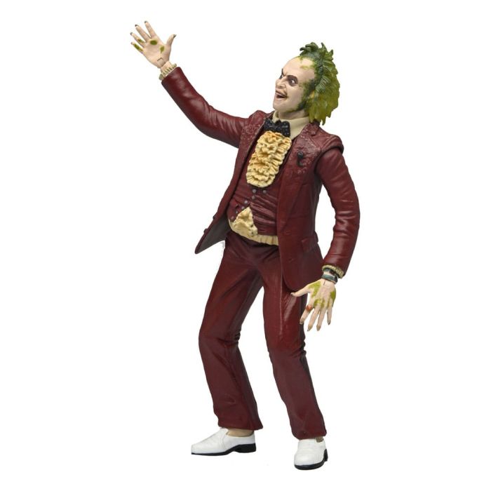 Beetlejuice 1988 Action Figure Beetlejuice Red Tuxedo 18 cm   