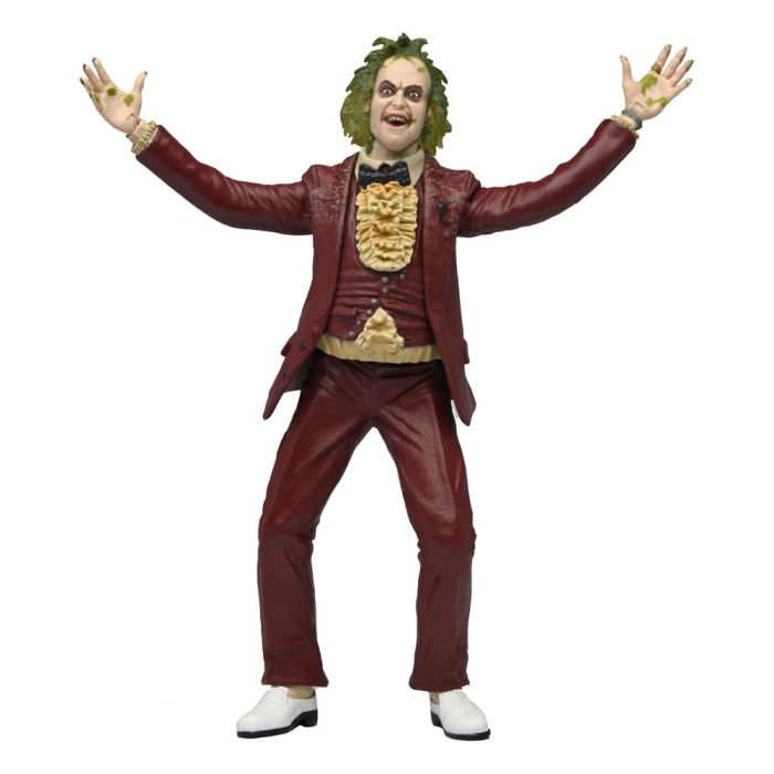 Beetlejuice 1988 Action Figure Beetlejuice Red Tuxedo 18 cm   