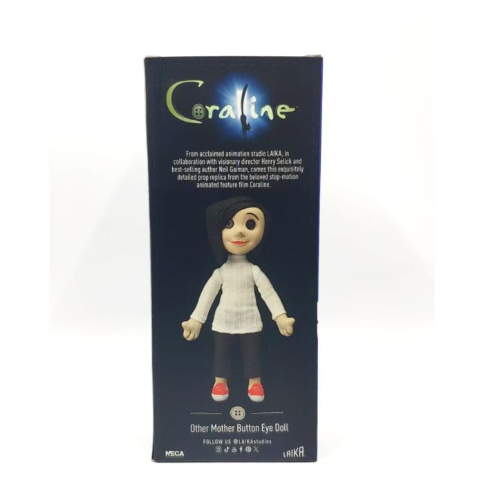 Coraline Plush Figure Other Mother (Button Eyed Doll) 20 cm