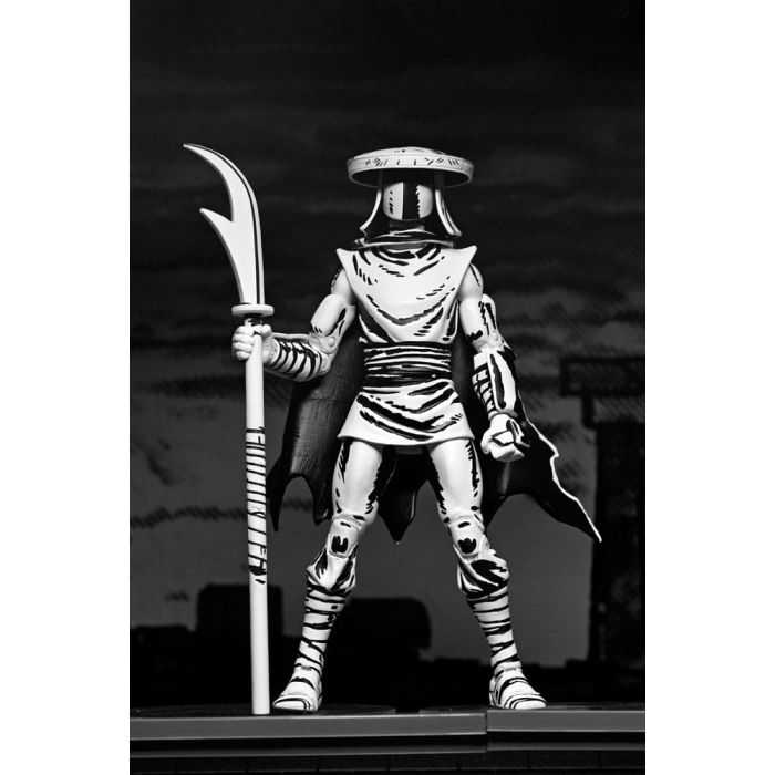 Teenage Mutant Ninja Turtles Action Figure Elite Foot Ninja Guard Black & White 18 cm