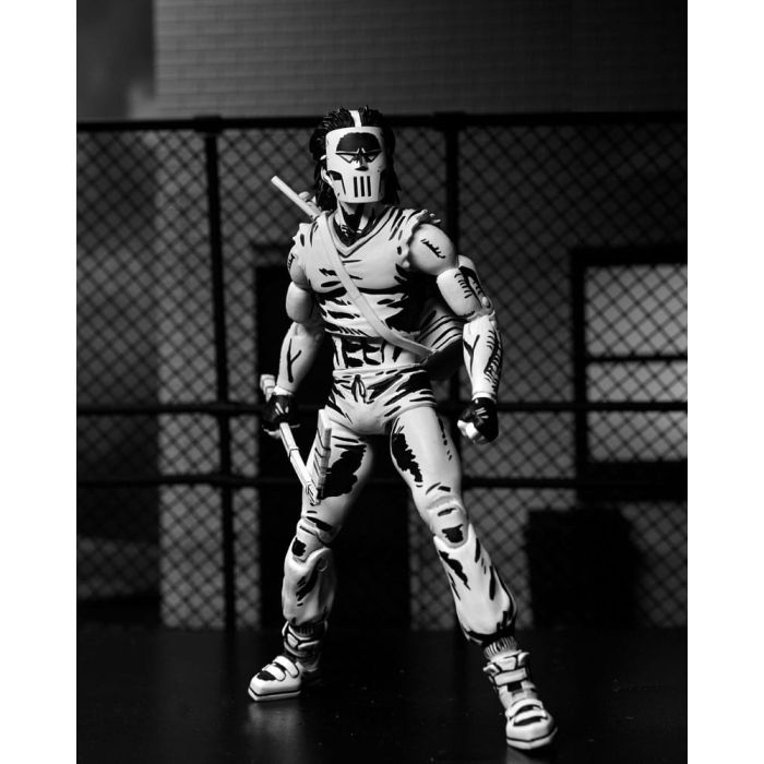 Teenage Mutant Ninja Turtles Action Figure Casey Jones Black & White 18 cm