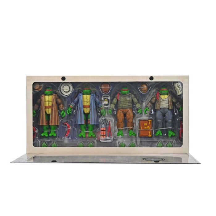 Teenage Mutant Ninja Turtles Action Figure 4 Pack Gangster Turtles 18 cm