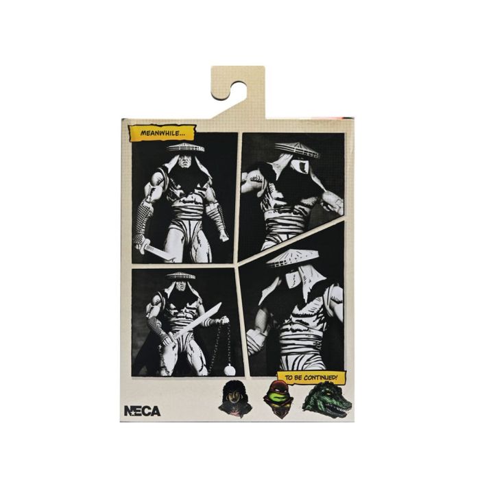 Teenage Mutant Ninja Turtles Action Figure Foot Assassin Black and White 18 cm