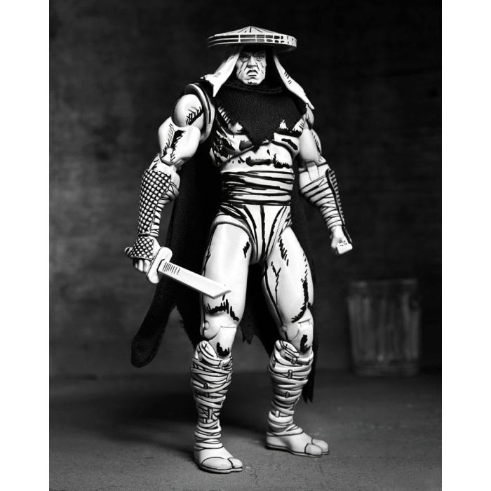 Teenage Mutant Ninja Turtles Action Figure Foot Assassin Black and White 18 cm