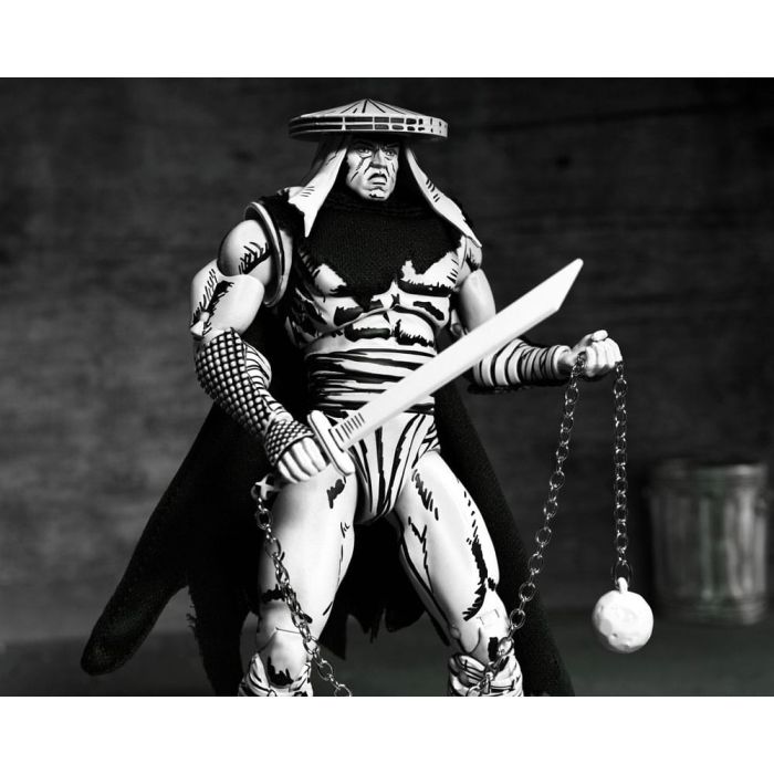 Teenage Mutant Ninja Turtles Action Figure Foot Assassin Black and White 18 cm