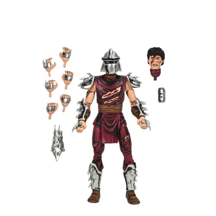 Teenage Mutant Ninja Turtles Action Figure Battle Damaged Shredder 18 cm