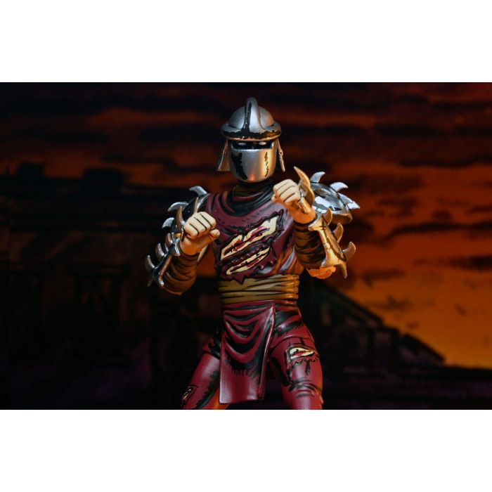 Teenage Mutant Ninja Turtles Action Figure Battle Damaged Shredder 18 cm