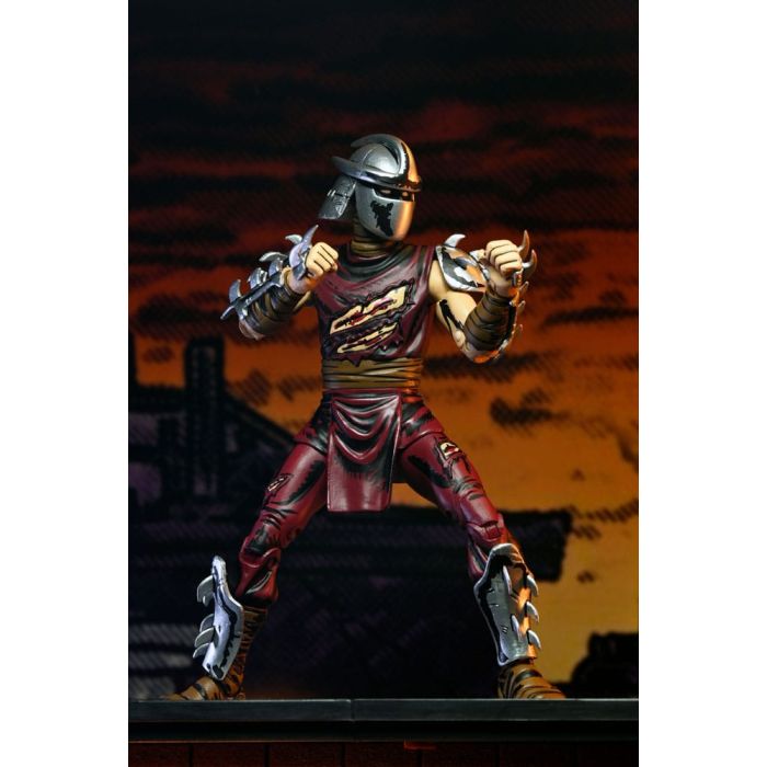 Teenage Mutant Ninja Turtles Action Figure Battle Damaged Shredder 18 cm