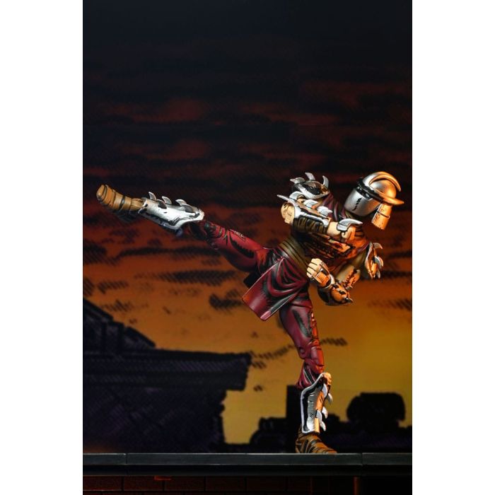 Teenage Mutant Ninja Turtles Action Figure Battle Damaged Shredder 18 cm
