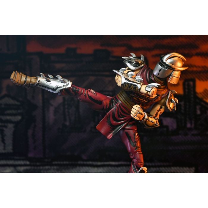 Teenage Mutant Ninja Turtles Action Figure Battle Damaged Shredder 18 cm