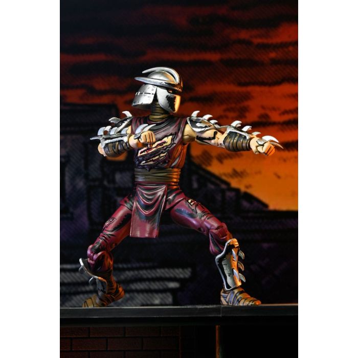 Teenage Mutant Ninja Turtles Action Figure Battle Damaged Shredder 18 cm