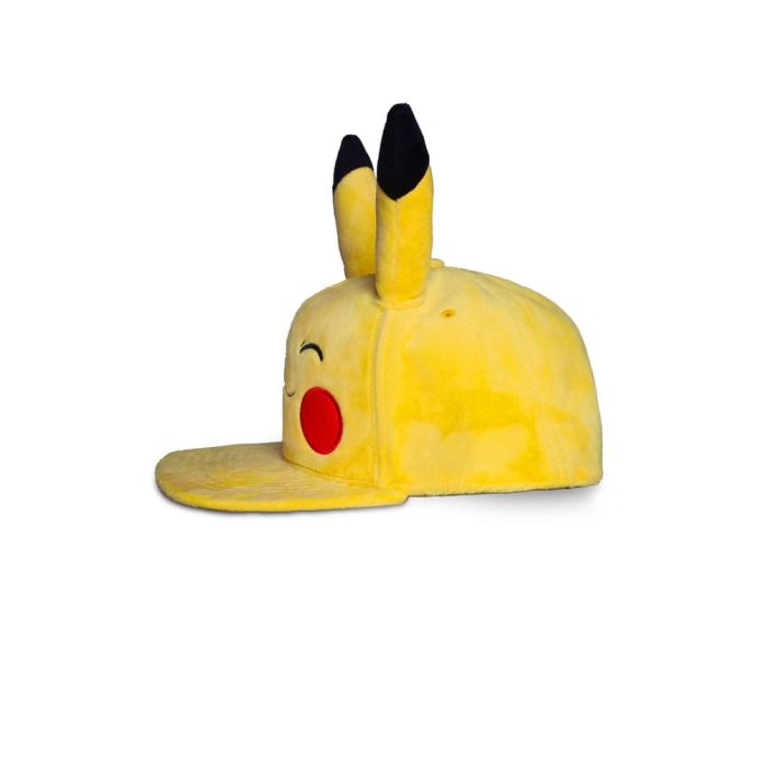 Pokemon Snapback Cap Smiling Pikachu