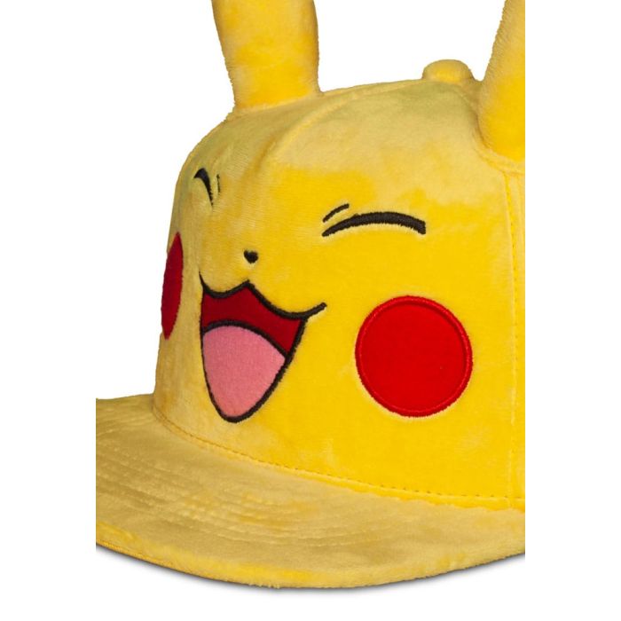 Pokemon Snapback Cap Happy Pikachu