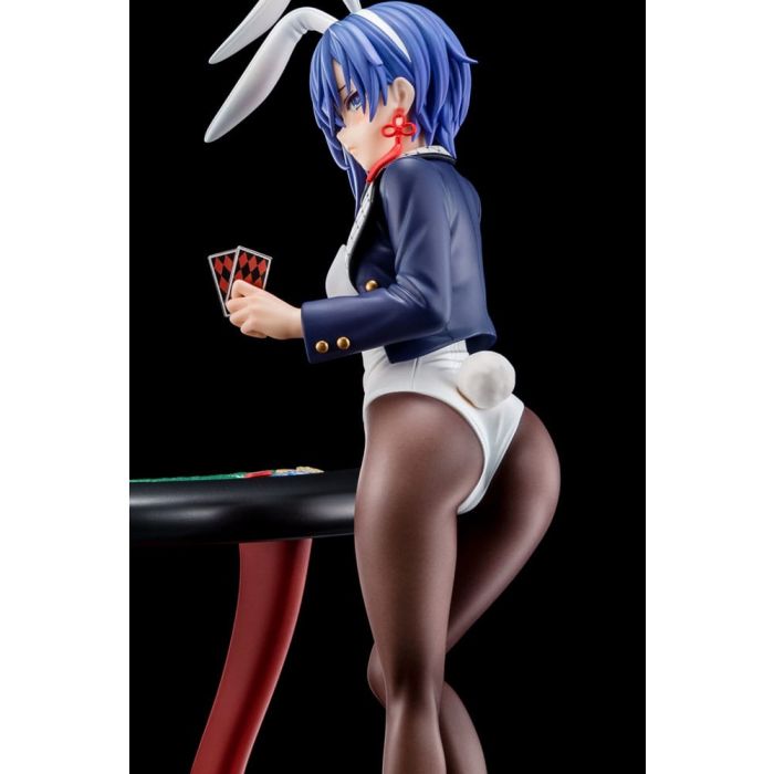 The Demon Sword Master of Excalibur Academy Statue 1/6 Sakuya Sieglinde wearing lapis lazuli blue bunny costume with Nip Slip Gimmick System 25 cm