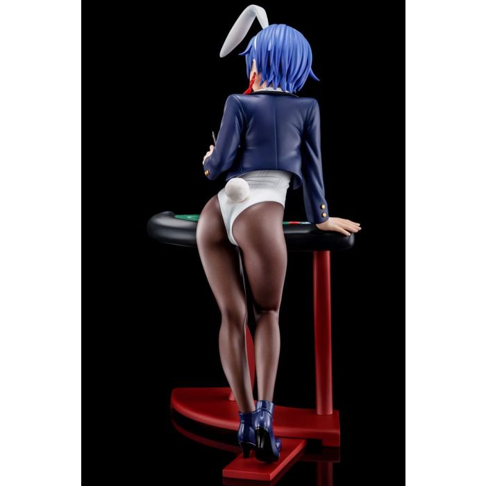 The Demon Sword Master of Excalibur Academy Statue 1/6 Sakuya Sieglinde wearing lapis lazuli blue bunny costume with Nip Slip Gimmick System 25 cm