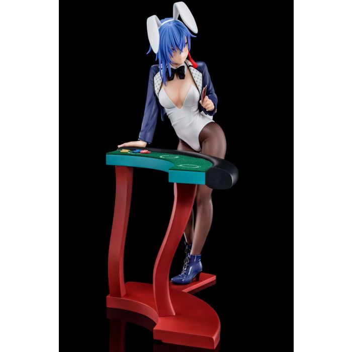 The Demon Sword Master of Excalibur Academy Statue 1/6 Sakuya Sieglinde wearing lapis lazuli blue bunny costume with Nip Slip Gimmick System 25 cm