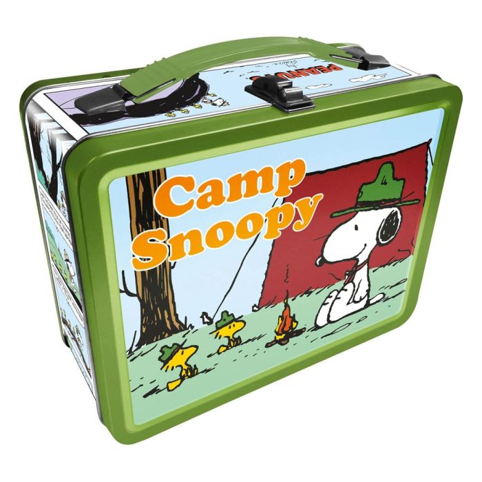 Peanuts Tin Tote Beagle Scout 