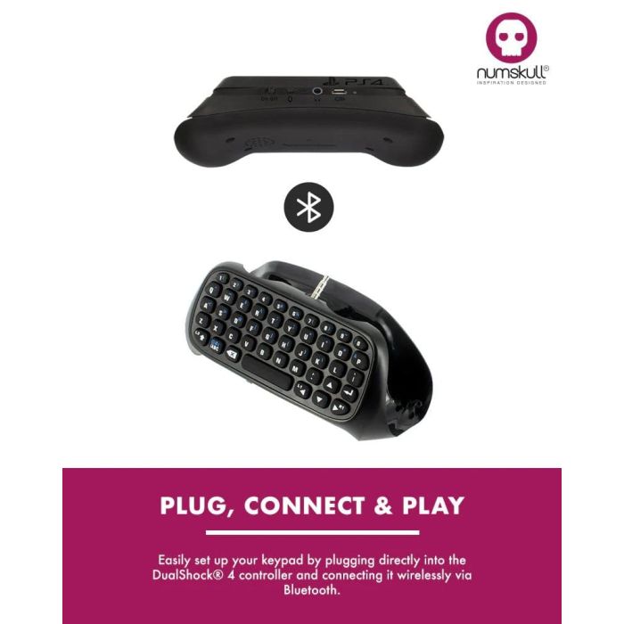 PlayStation 4 Mini Keyboard / Chatpad Bluetooth Wireless