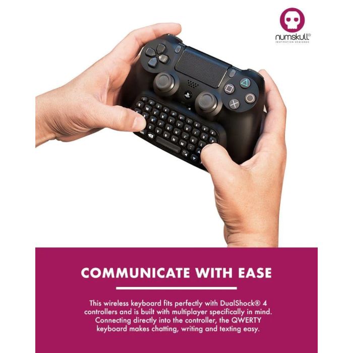 PlayStation 4 Mini Keyboard / Chatpad Bluetooth Wireless