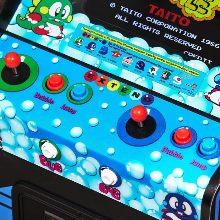 Official Bubble Bobble Quarter Arcade Machine 44 cm 
