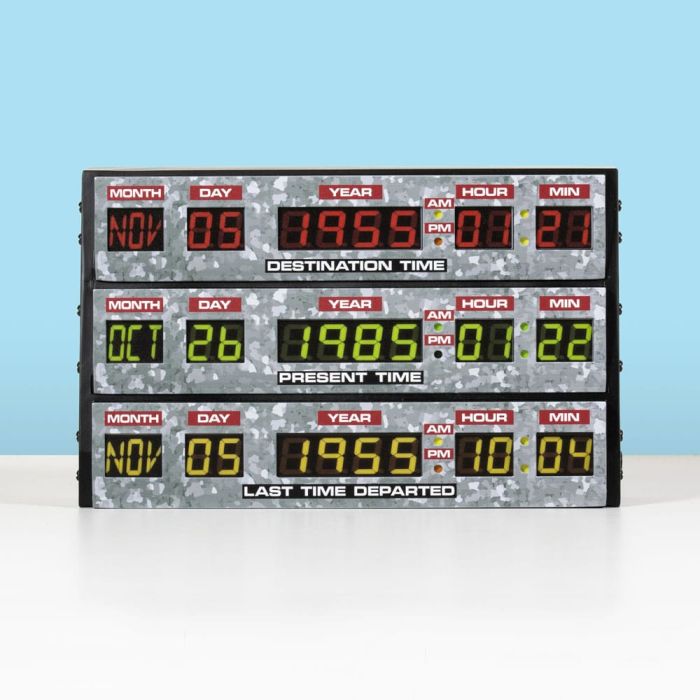 Back To The Future 3D Light 