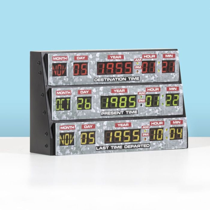 Back To The Future 3D Light 