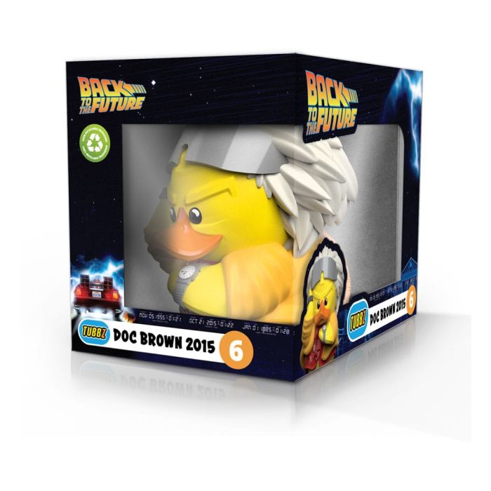 Back To The Future Tubbz PVC Figure Doc Brown 2015 Boxed Edition 10 cm  