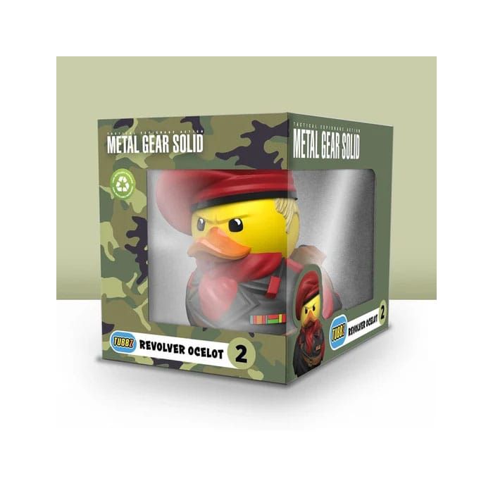 Metal Gear Solid Tubbz PVC Figure Revolver Ocelot Boxed Edition 10 cm  
