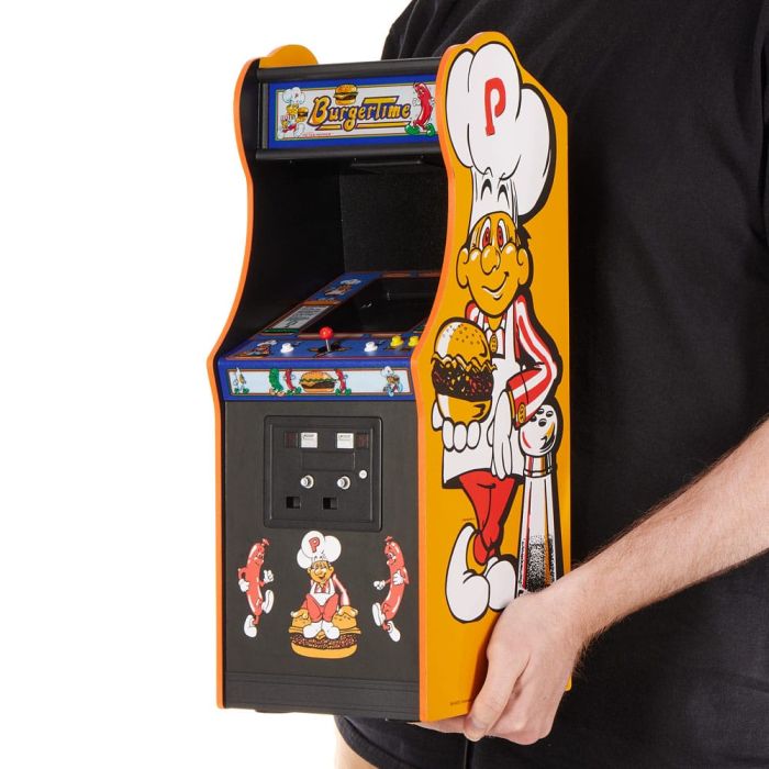 Burger Time Quarter Arcade Machine 44 cm 