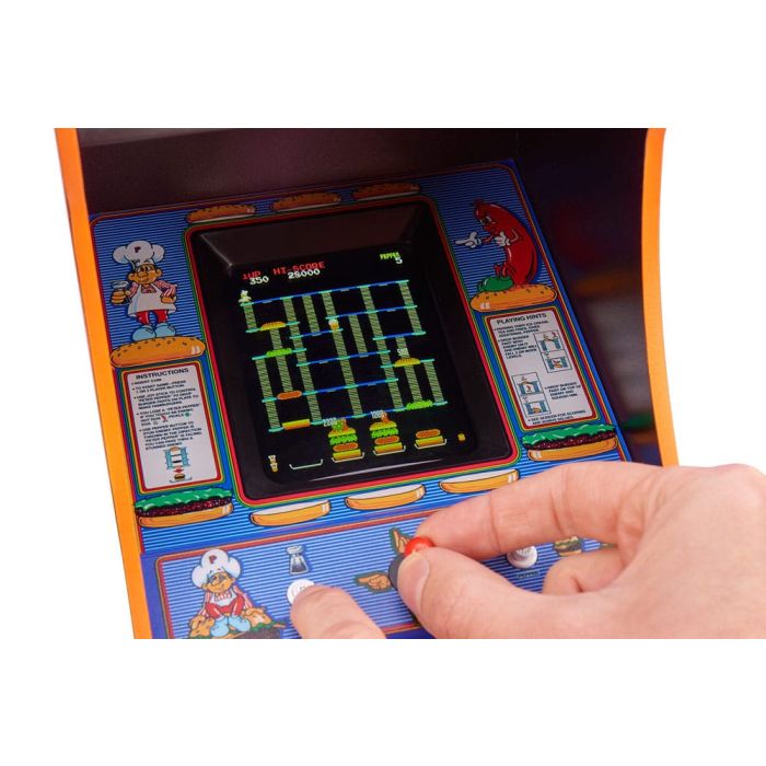 Burger Time Quarter Arcade Machine 44 cm 