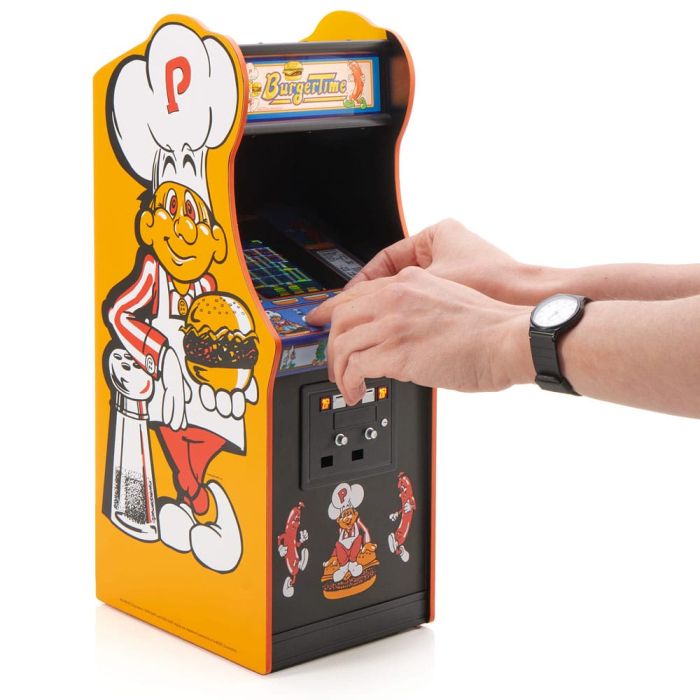 Burger Time Quarter Arcade Machine 44 cm 