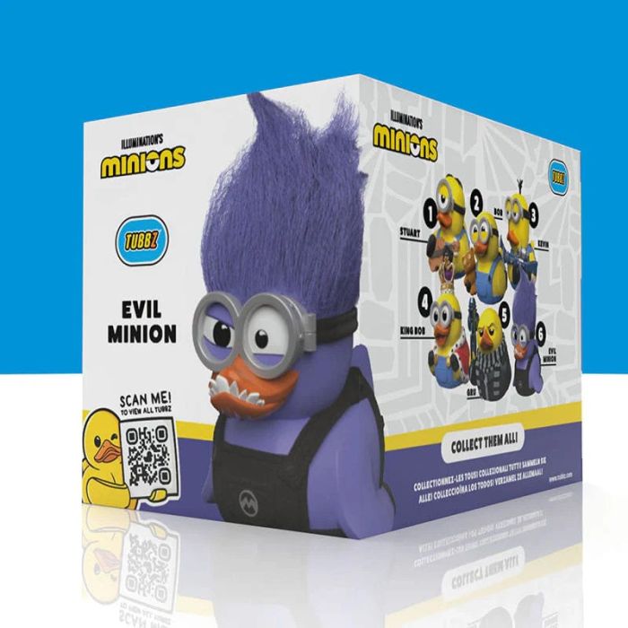 Minions Tubbz PVC Figure Purple Minion Boxed Edition 10 cm