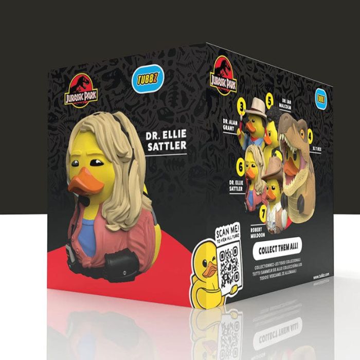 Jurassic Park Tubbz PVC Figure Dr. Ellie Sattler Boxed Edition 10 cm 