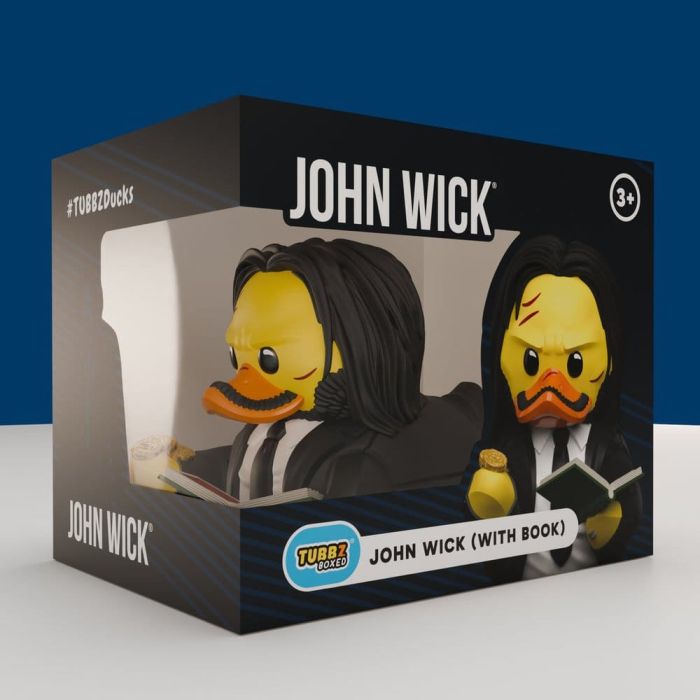John Wick Tubbz PVC Figure Book Boxed Edition 10 cm 