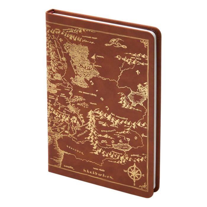 The Lord of the Rings Journal Map of Middle-Earth 240 pages 